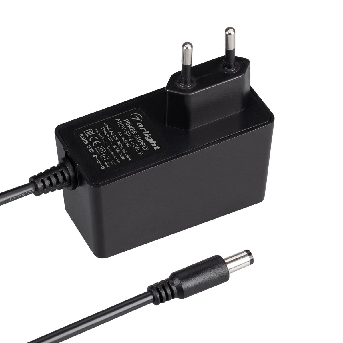 Блок питания Arlight ARDV-SP-24-24BW (24V, 1A, 24W) 049395 Блок питания Arlight ARDV-SP-24-24BW (24V, 1A, 24W) 049395