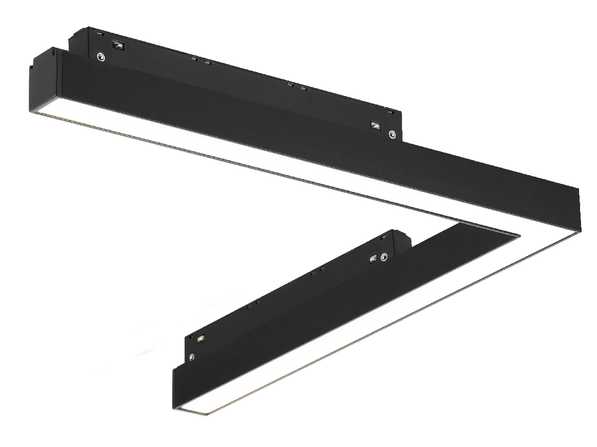 Трековый магнитный светильник iLedex Vision SMART 4822-013-L320-16W-110DG-BK