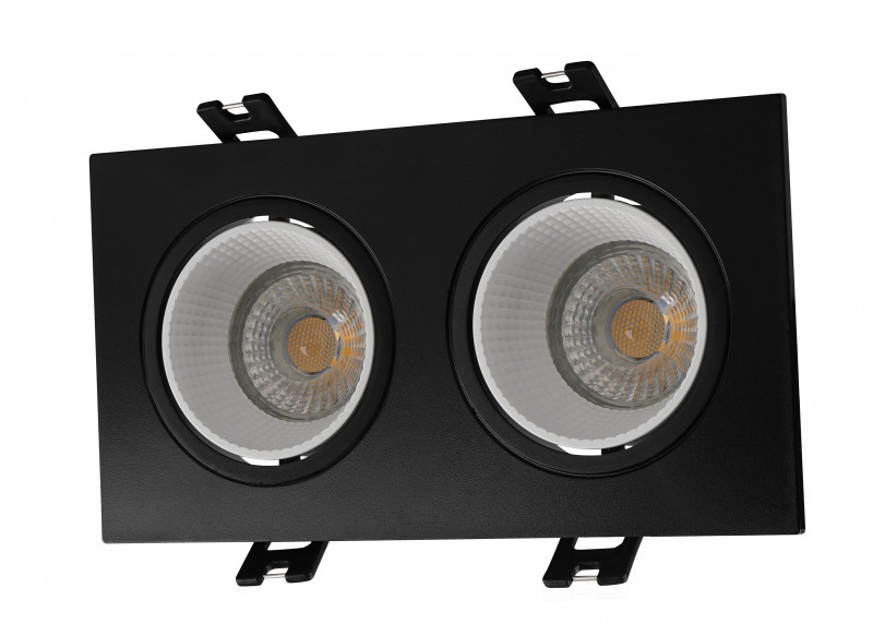 Встраиваемый светильник Denkirs DK3072-BK+WH Встраиваемый светильник Denkirs DK3072-BK+WH