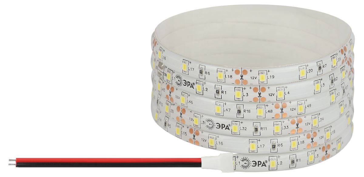 Светодиодная лента Эра 12В 2835 4,8Вт/м 4000K 5м IP65 LS2835-4,8-60-12-4000K-IP65-1 year-5m Б0059901 Светодиодная лента Эра 12В 2835 4,8Вт/м 4000K 5м IP65 LS2835-4,8-60-12-4000K-IP65-1 year-5m Б0059901