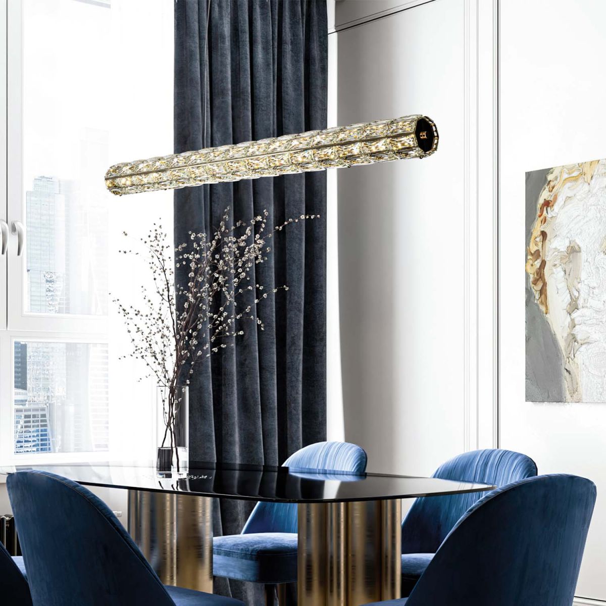 Подвесной светильник Modelux ML.340.1200 GD