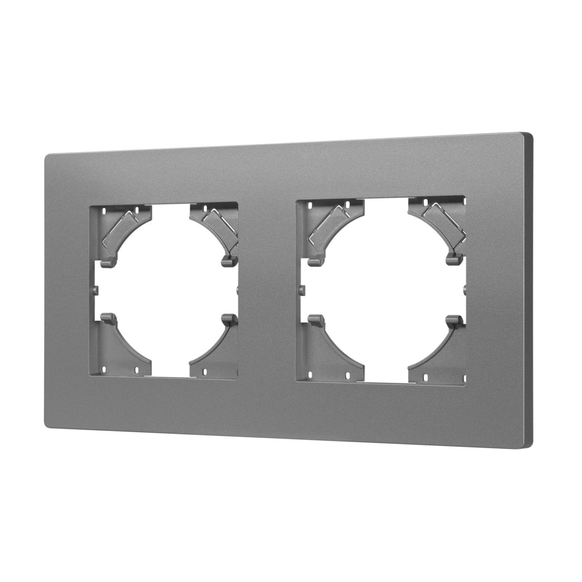 Рамка на 2 поста пластиковая Arlight FRM-PERIO-PL-2-GR 049752 Рамка на 2 поста пластиковая Arlight FRM-PERIO-PL-2-GR 049752