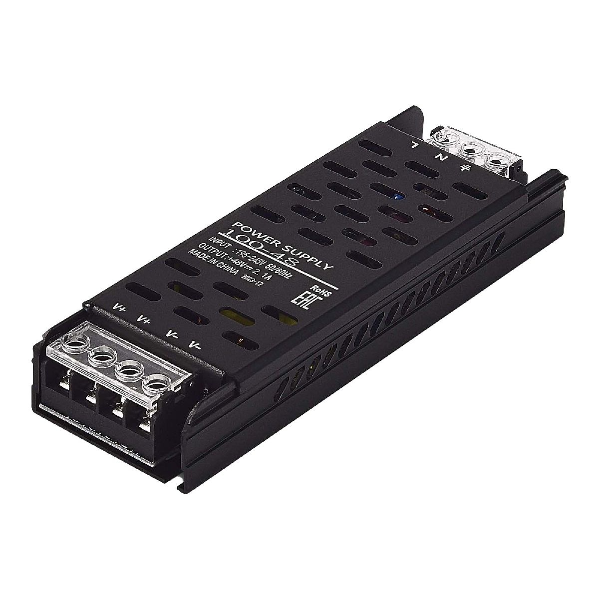 Блок питания ST Luce Skyline 48 100Вт DC48В 2.1А IP20 ST008.148.100 Блок питания ST Luce Skyline 48 100Вт DC48В 2.1А IP20 ST008.148.100