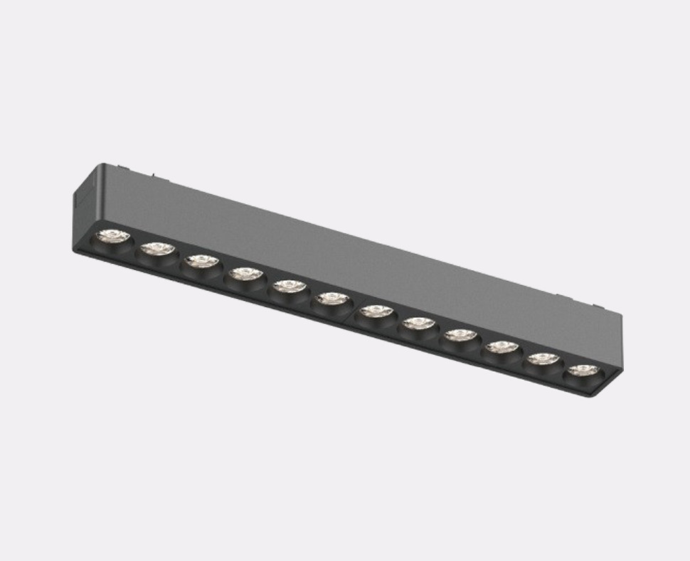 Трековый магнитный светильник Italline Kreator IT09-9010 black 3000K Трековый магнитный светильник Italline Kreator IT09-9010 black 3000K