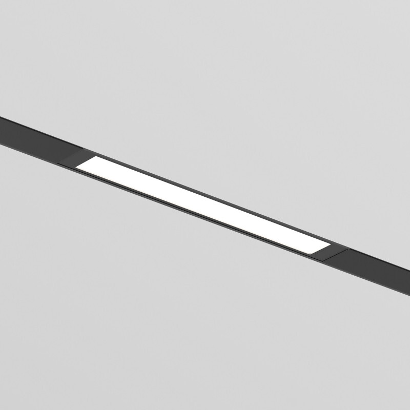 Трековый однофазный светильник Denkirs Simple Linear DK8203-BK Трековый однофазный светильник Denkirs Simple Linear DK8203-BK