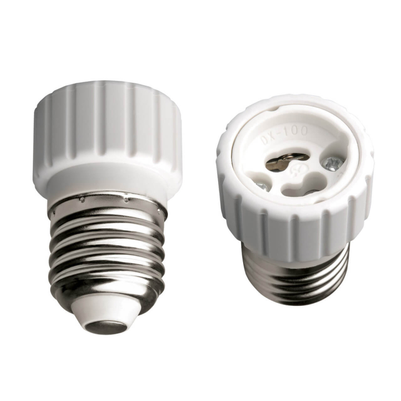 Переходник с цоколя Е27 на GU10 (06472) Uniel LH27-GU10L Переходник с цоколя Е27 на GU10 (06472) Uniel LH27-GU10L