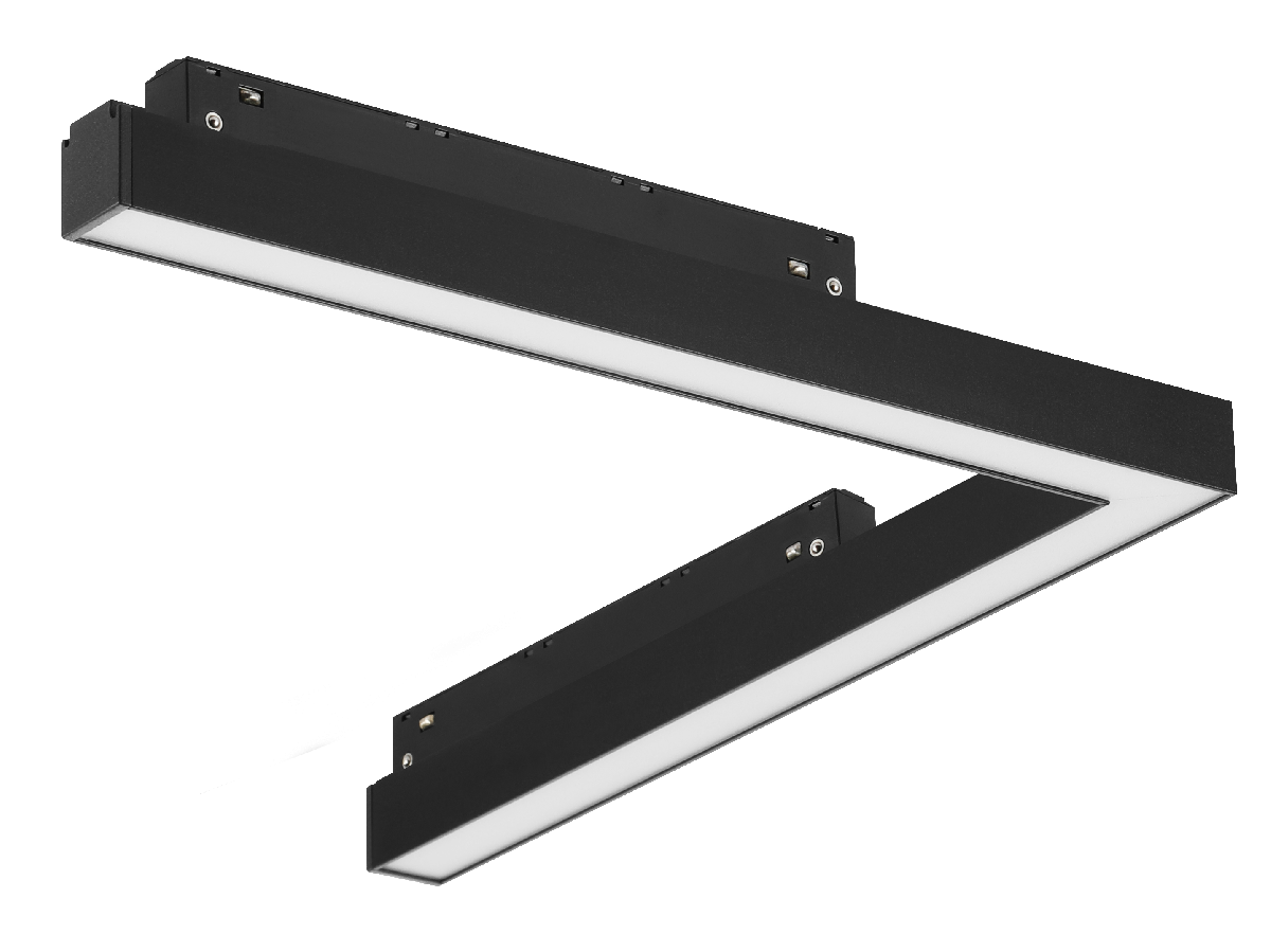 Трековый магнитный светильник iLedex Vision SMART 4822-013-L320-16W-110DG-BK
