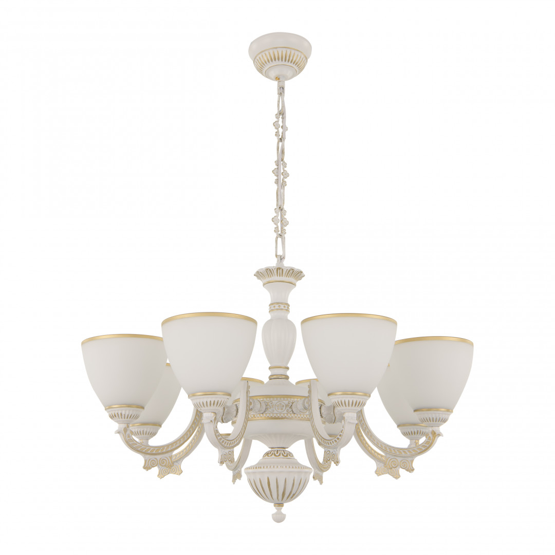 Подвесная люстра Arte Milano 342837/8 WT+G Подвесная люстра Arte Milano 342837/8 WT+G