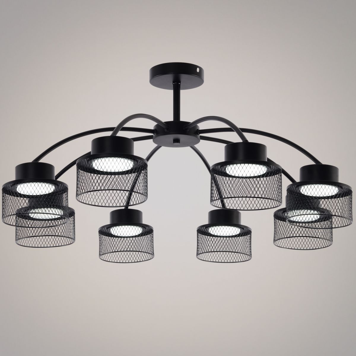 Люстра на штанге Reluce 68010-0.3-08 BK