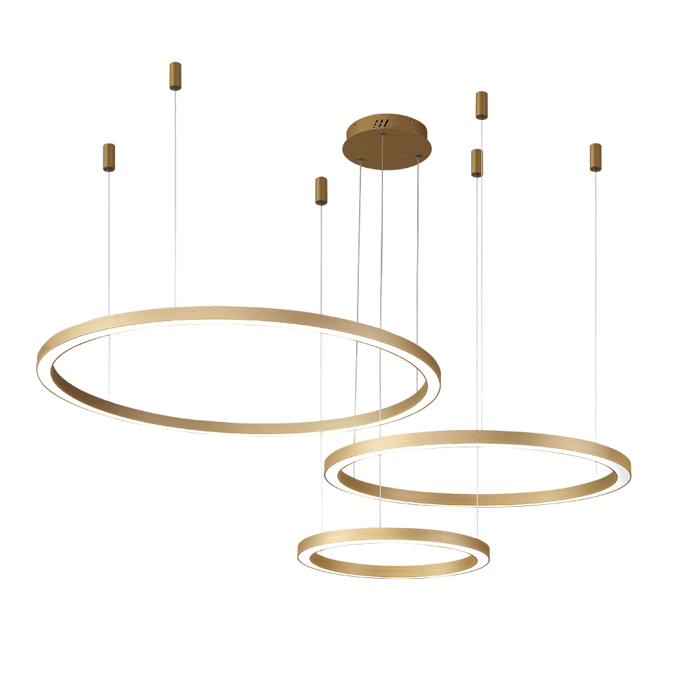 Подвесная люстра Crystal Lux FORTUNA SP158W LED GOLD Подвесная люстра Crystal Lux FORTUNA SP158W LED GOLD