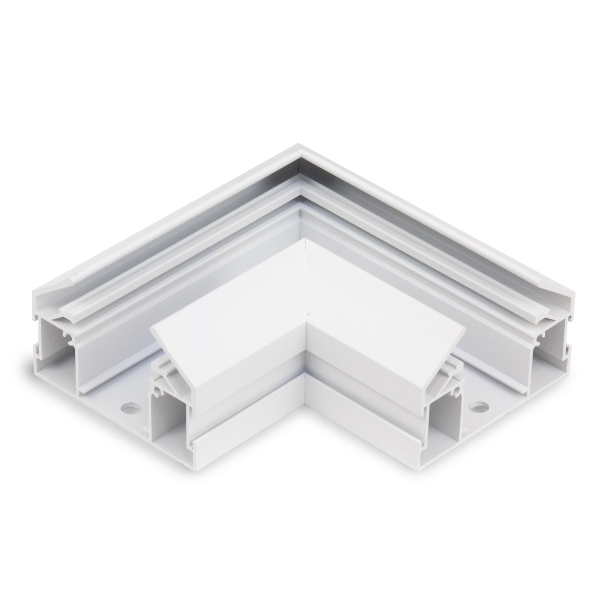 Угловой соединитель с закладным профилем AM Group AM540 WH SMART Угловой соединитель с закладным профилем AM Group AM540 WH SMART