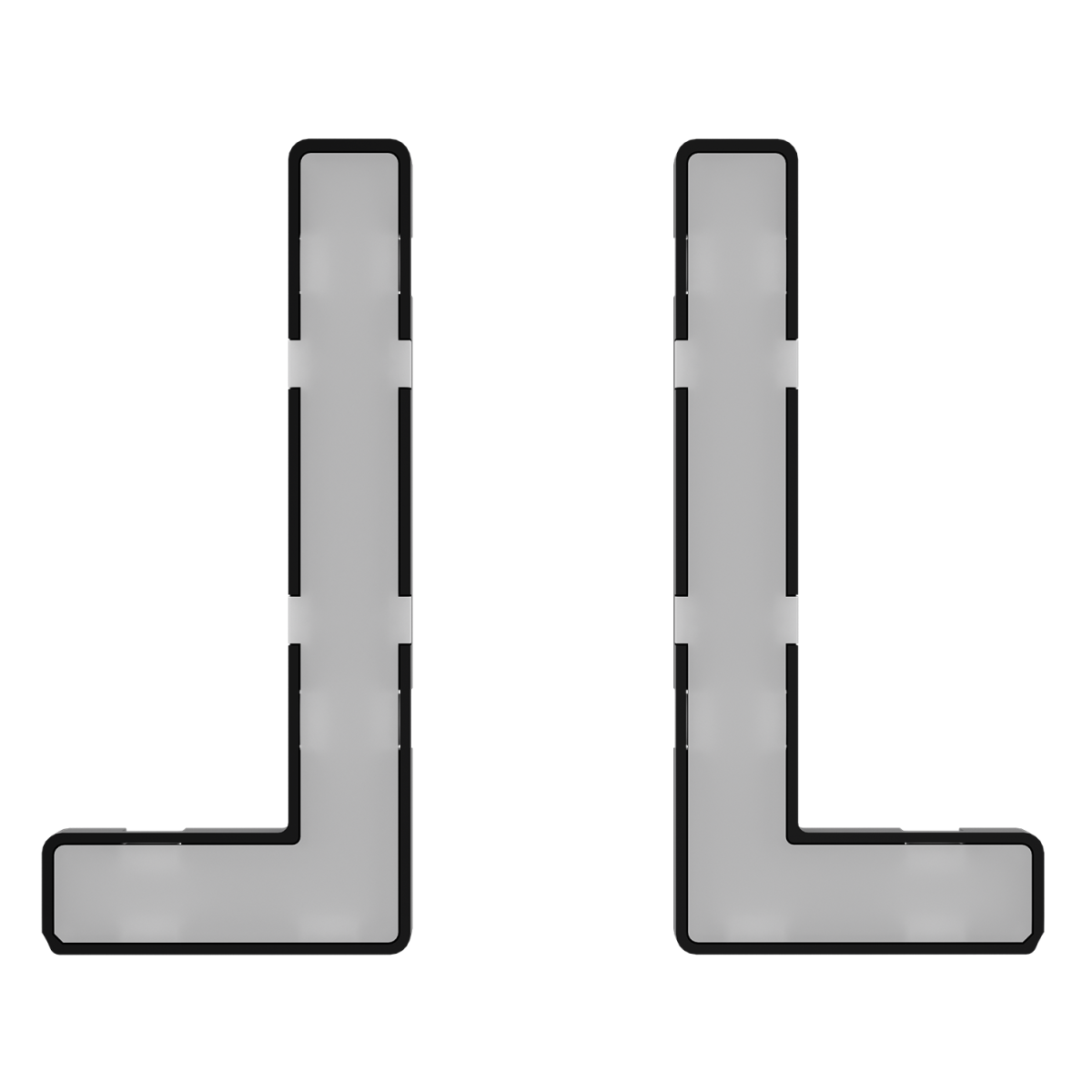 Модули подсветки клавиш выключателя/переключателя двухклавишного Voltum S70 VLS080401