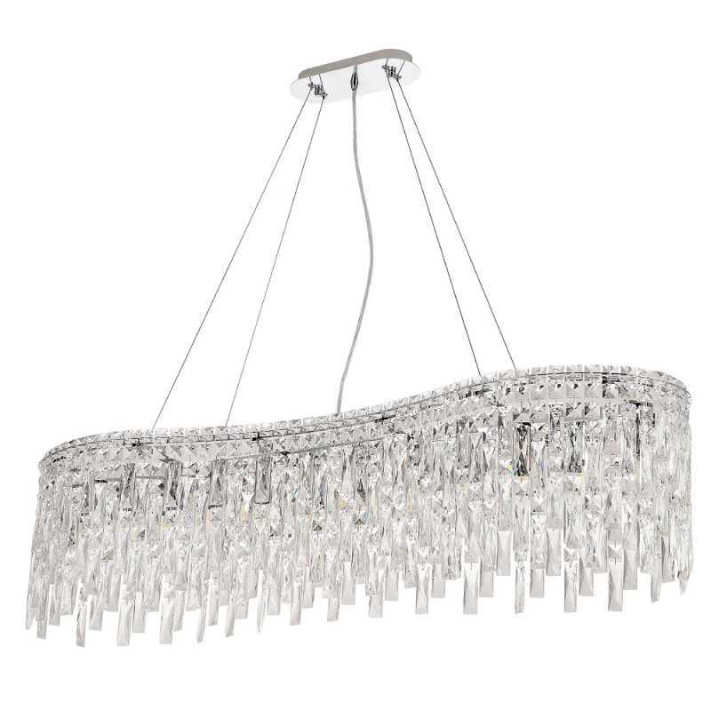 Подвесная люстра Crystal Lux ABRIL SP12 L1200 Подвесная люстра Crystal Lux ABRIL SP12 L1200