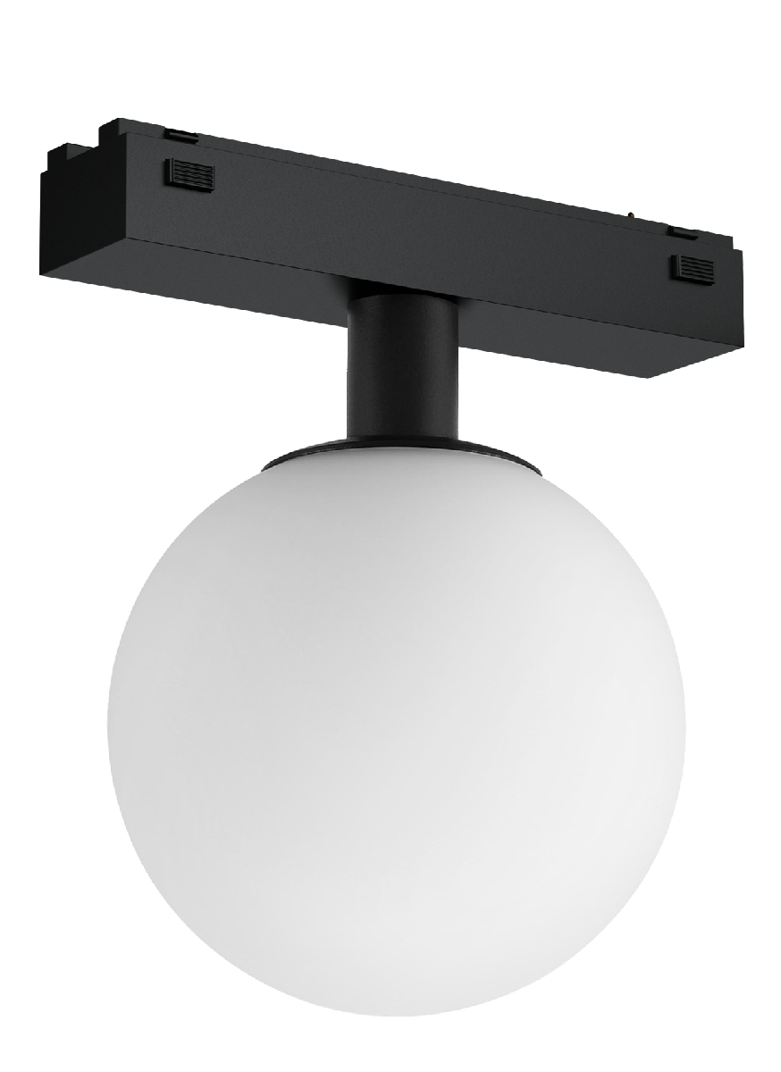 Трековый магнитный светильник iLedex Vision 4825-046-D120-6W-340DG-3000K-BK