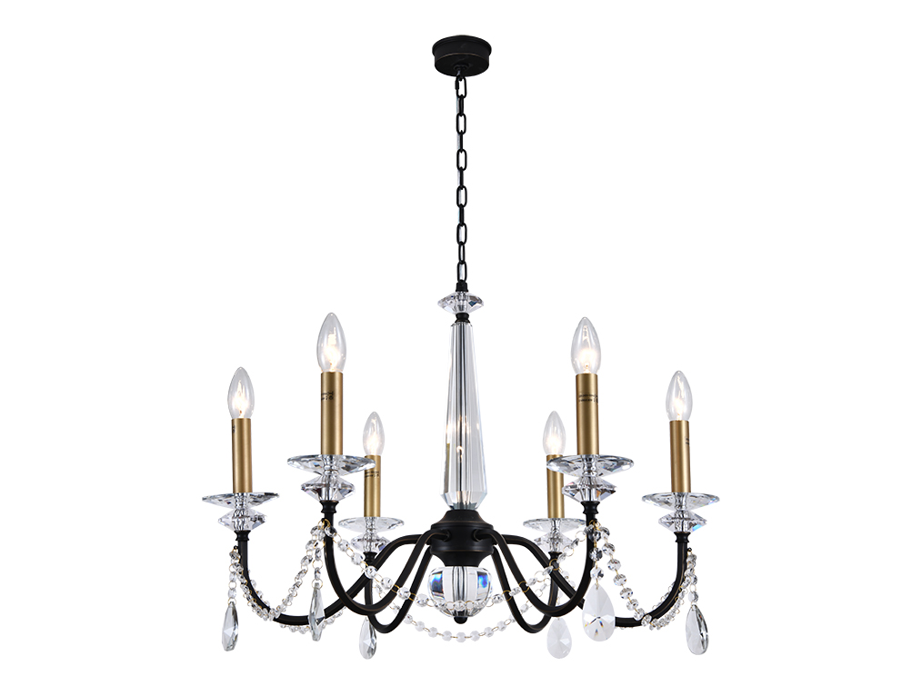 Подвесная люстра Newport 3976/C black+brass М0071828