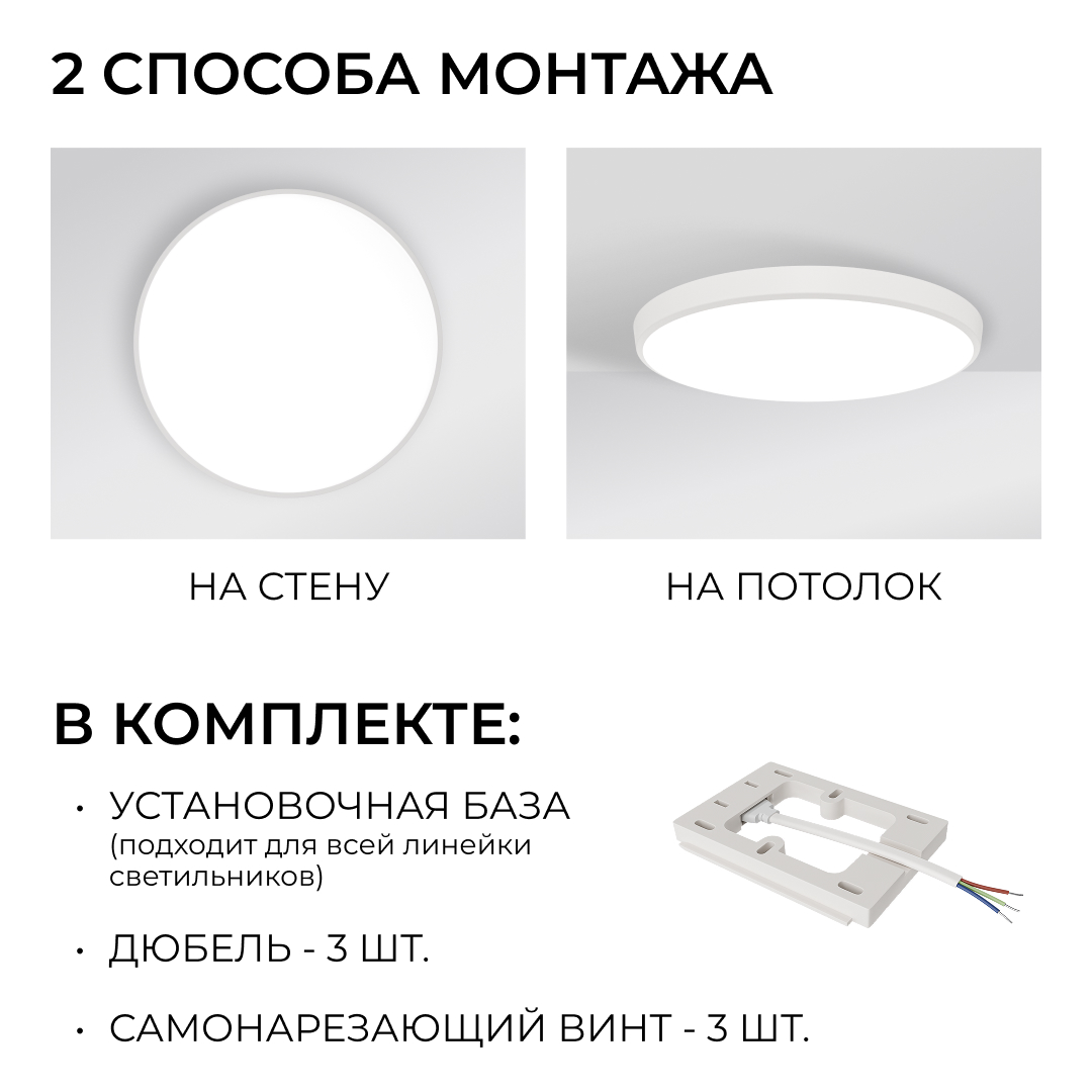 Накладной светильник OGM Plain O18-153