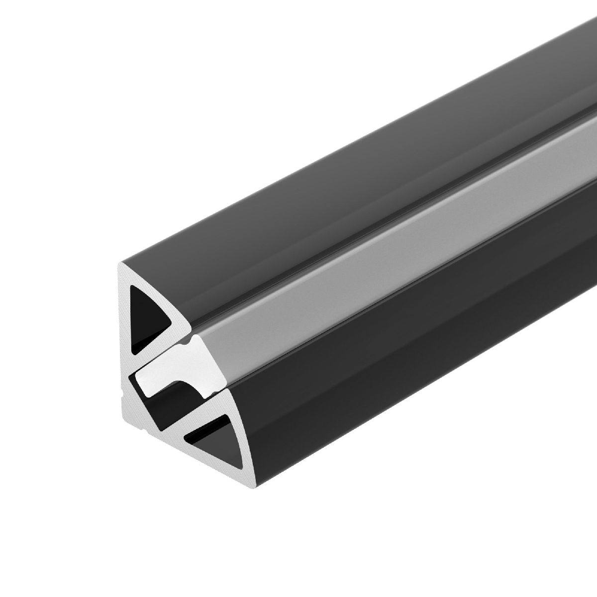 Алюминиевый профиль Arlight SL-KANT-H11-2000 ANOD BLACK 044086 Алюминиевый профиль Arlight SL-KANT-H11-2000 ANOD BLACK 044086