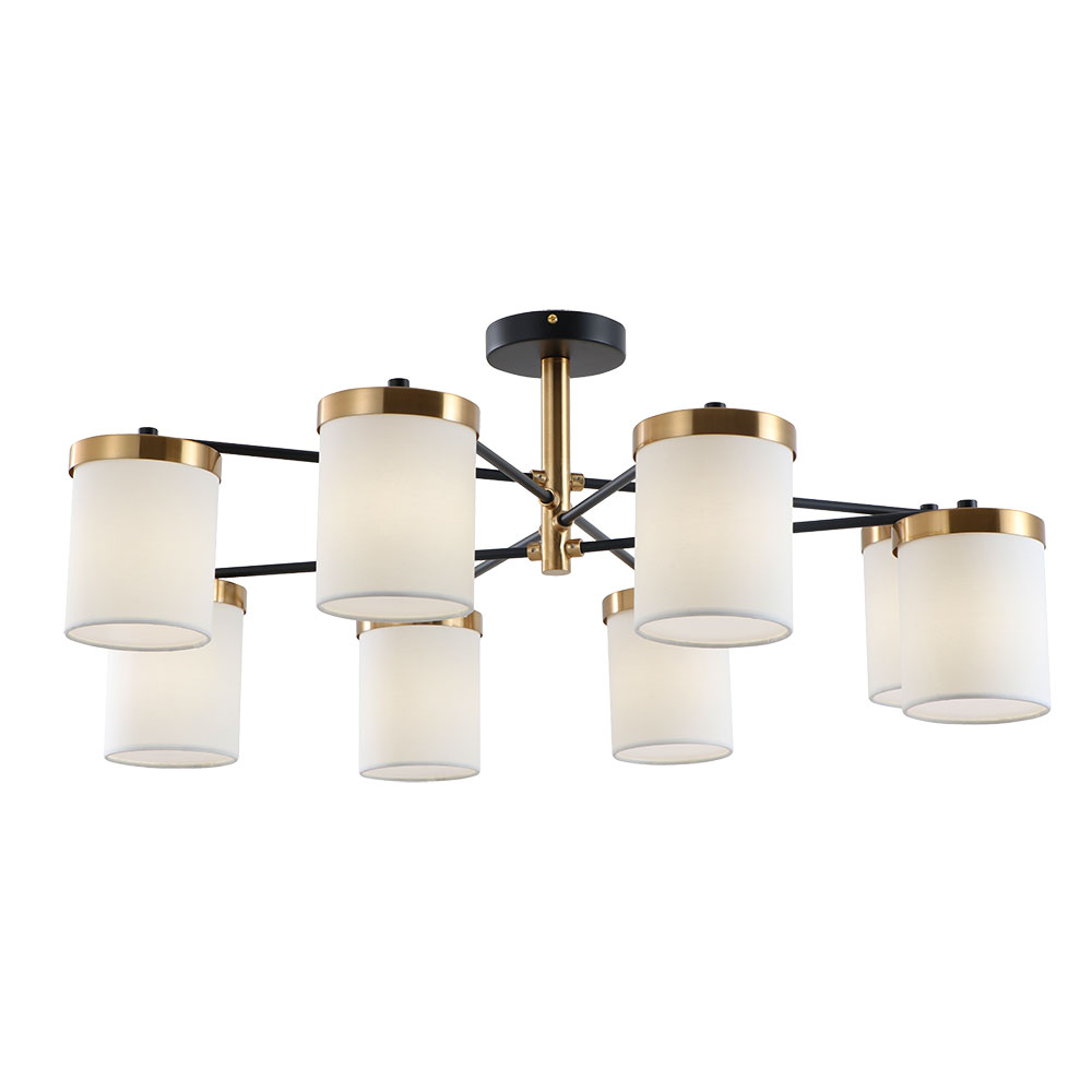 Люстра на штанге Arte Lamp Modello A4099PL-8BK Люстра на штанге Arte Lamp Modello A4099PL-8BK