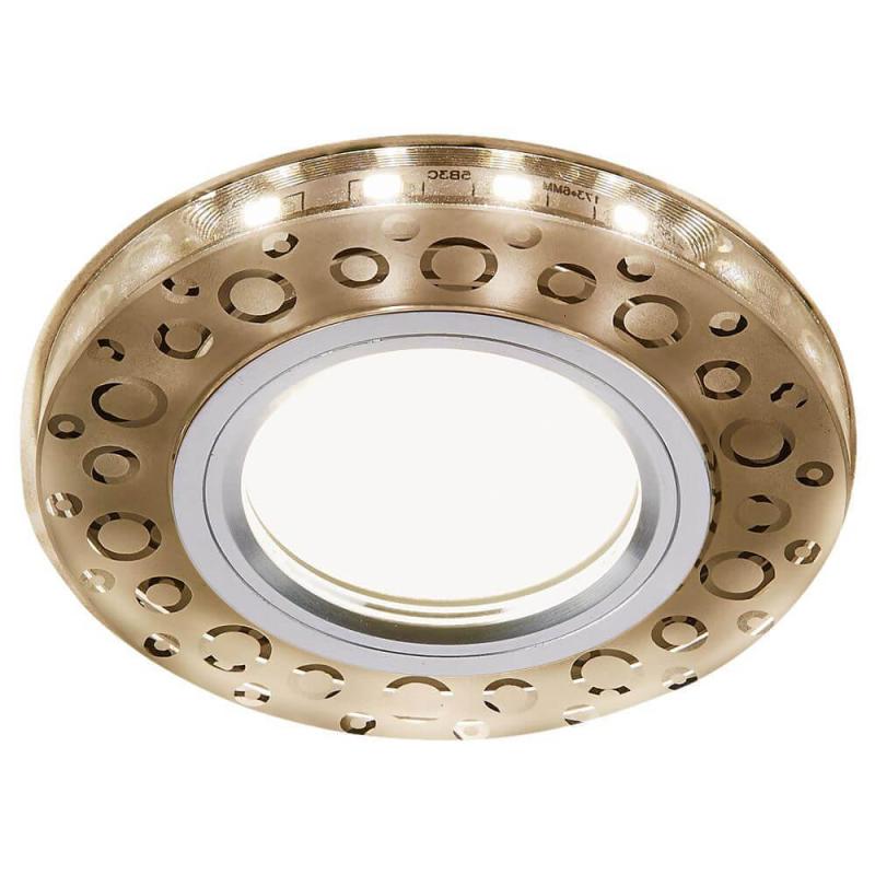 Встраиваемый светодиодный светильник Ambrella Light Led S218 WH/CH/WA Встраиваемый светодиодный светильник Ambrella Light Led S218 WH/CH/WA