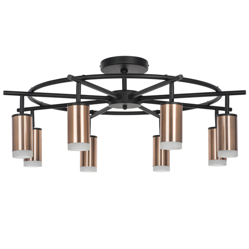 Люстра на штанге Lightstar Rullo LR7183080 (571718+214430-8+202430-8) Люстра на штанге Lightstar Rullo LR7183080 (571718+214430-8+202430-8)