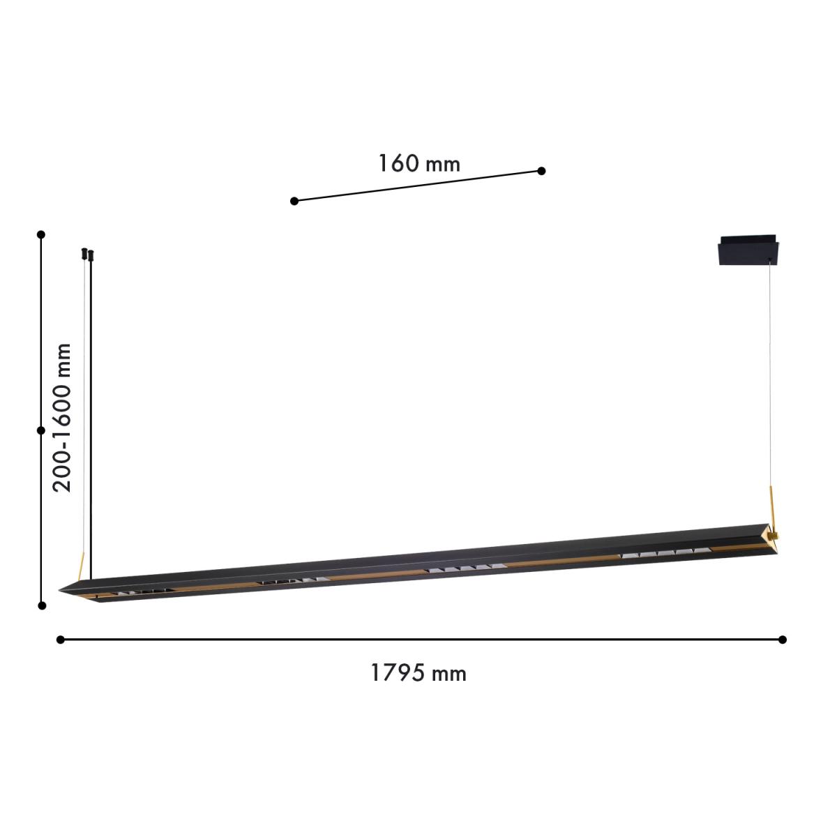 Подвесной светильник Favourite Norman 4398-18P