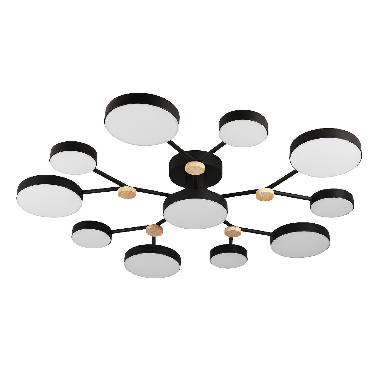 Потолочная люстра LED4U L3201-960 BK Потолочная люстра LED4U L3201-960 BK