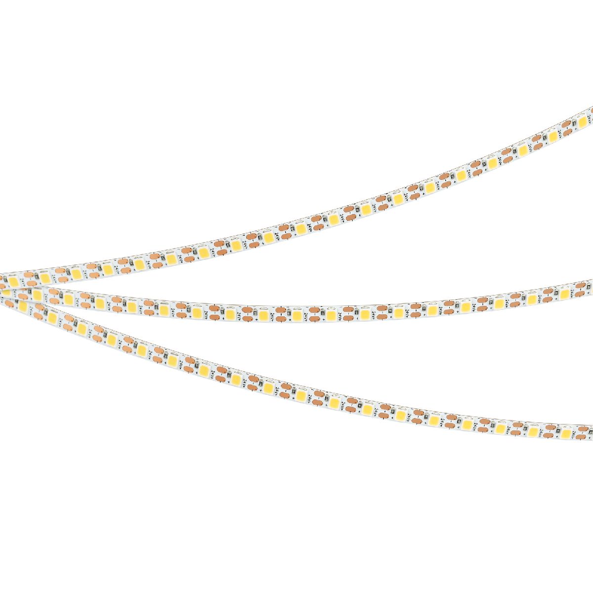 Светодиодная лента Arlight FC-A120-5mm 24V Warm3000-CX1 (10 W/m, IP20, 5m) 052781