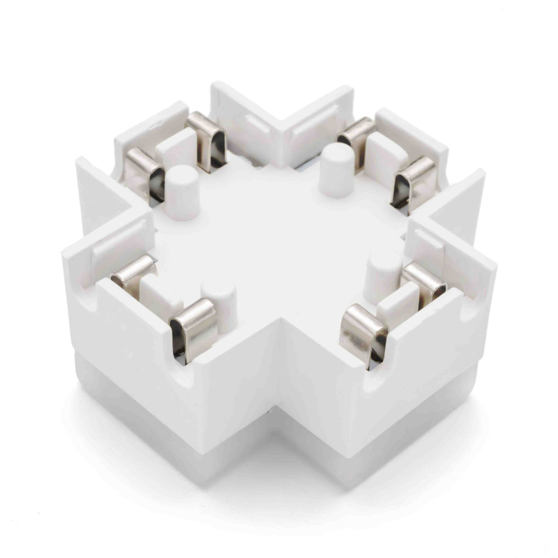 Крестовой коннектор для соединения модульных светодиодных светильников Apeyron 09-29