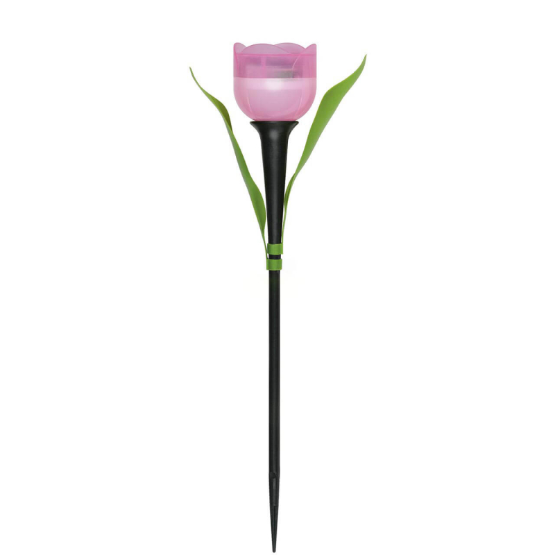 Светильник на солнечных батареях (UL-00004276) Uniel Promo USL-C-451/PT305 Pink Tulip Светильник на солнечных батареях (UL-00004276) Uniel Promo USL-C-451/PT305 Pink Tulip