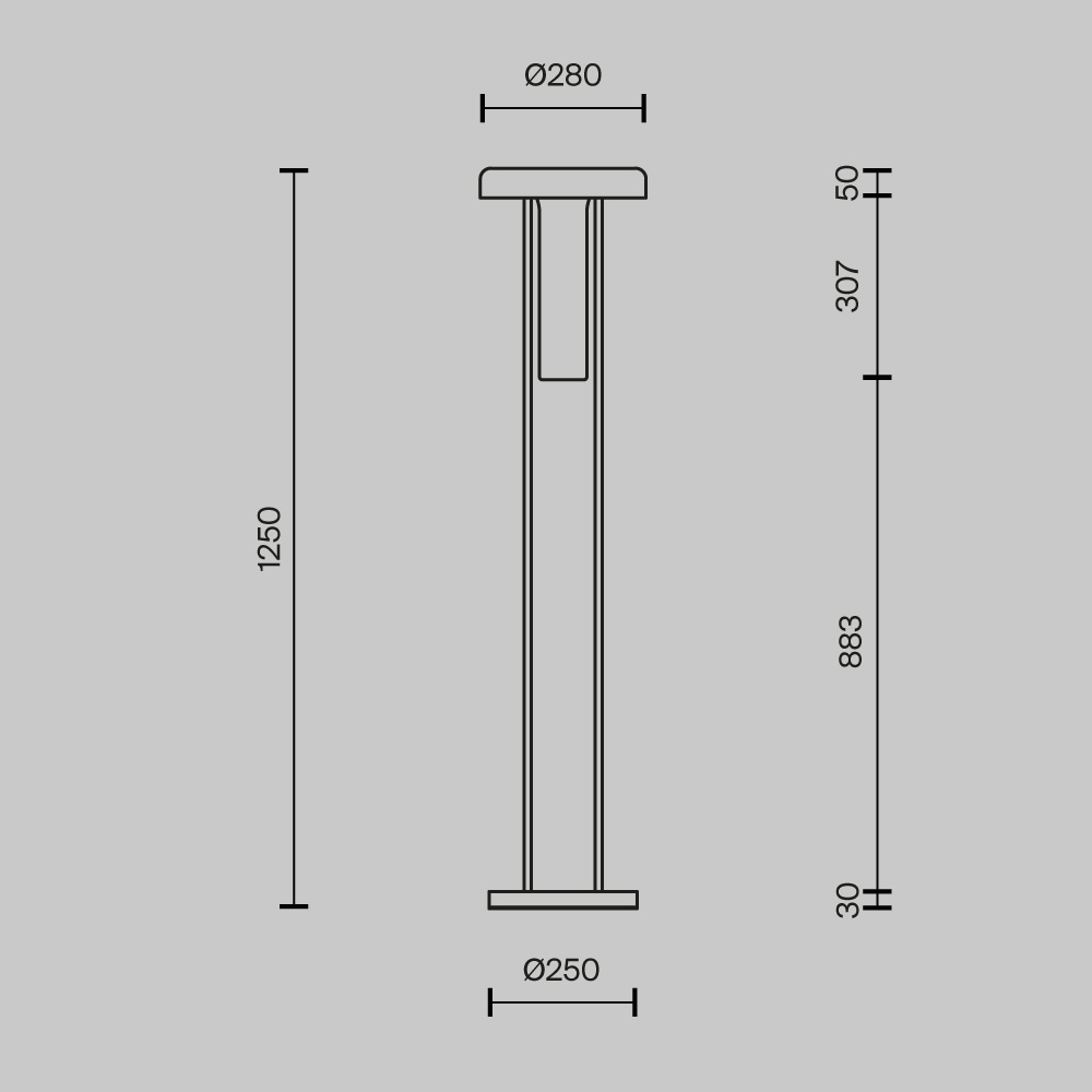 Торшер Maytoni Ikebana MOD463FL-L24B3K
