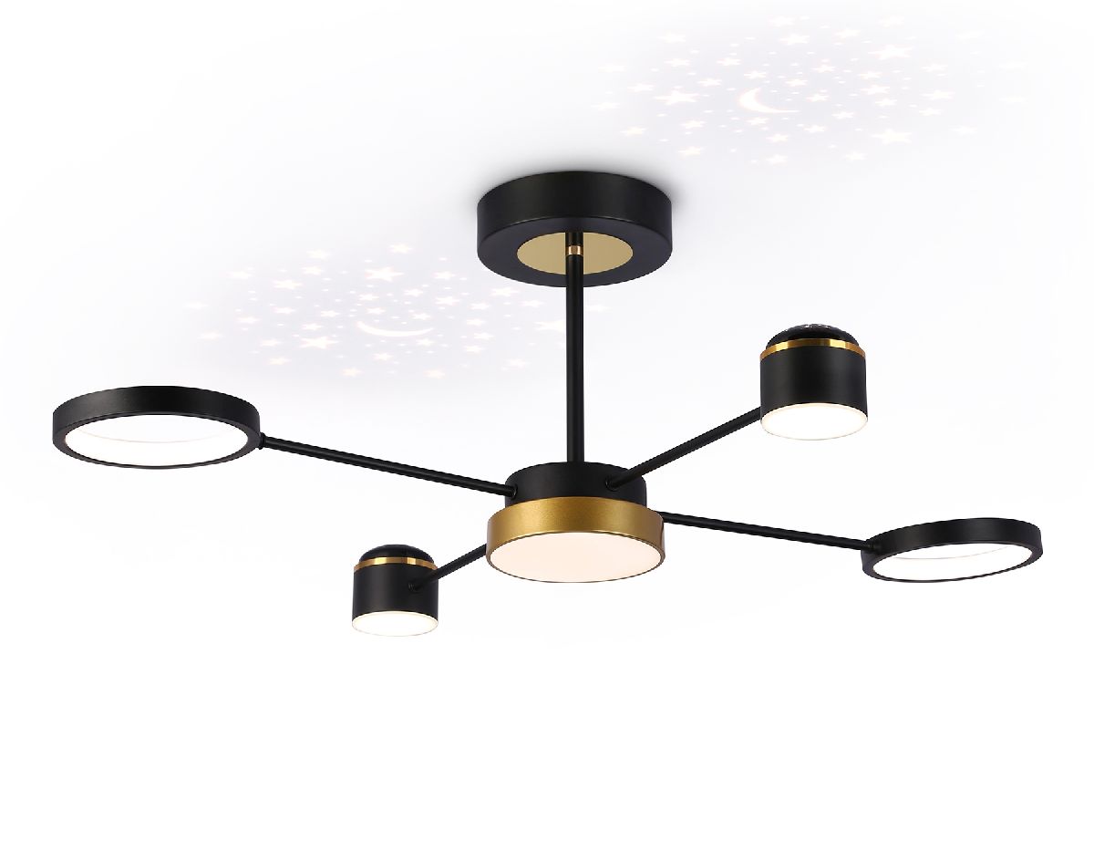 Люстра на штанге Ambrella Light Comfort LineTech FL51632 Люстра на штанге Ambrella Light Comfort LineTech FL51632