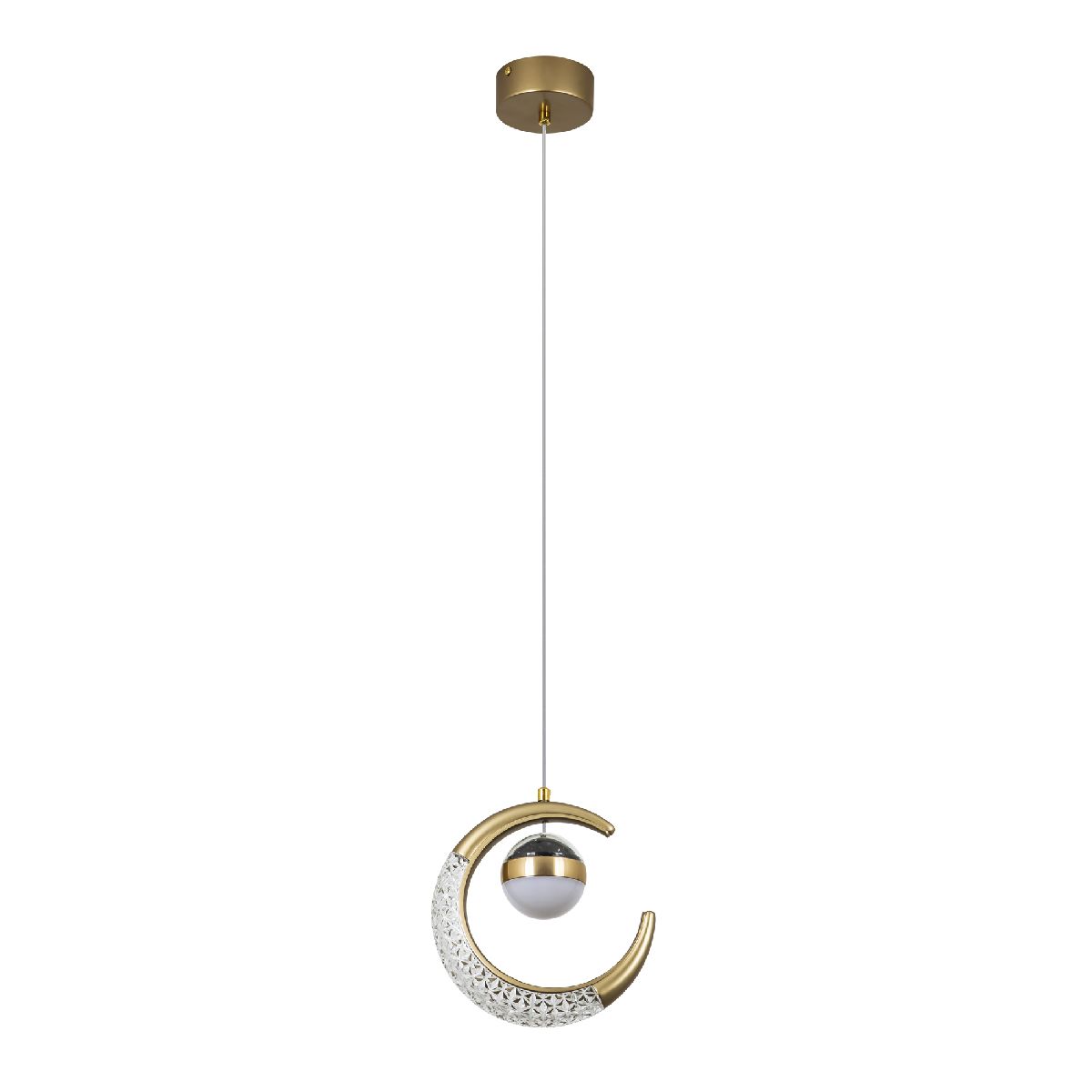 Подвесной светильник LED4U L7112-1 GD Подвесной светильник LED4U L7112-1 GD