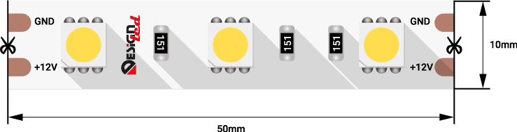 Светодиодная лента DesignLed DSG560-12-W-33 000513 Светодиодная лента DesignLed DSG560-12-W-33 000513