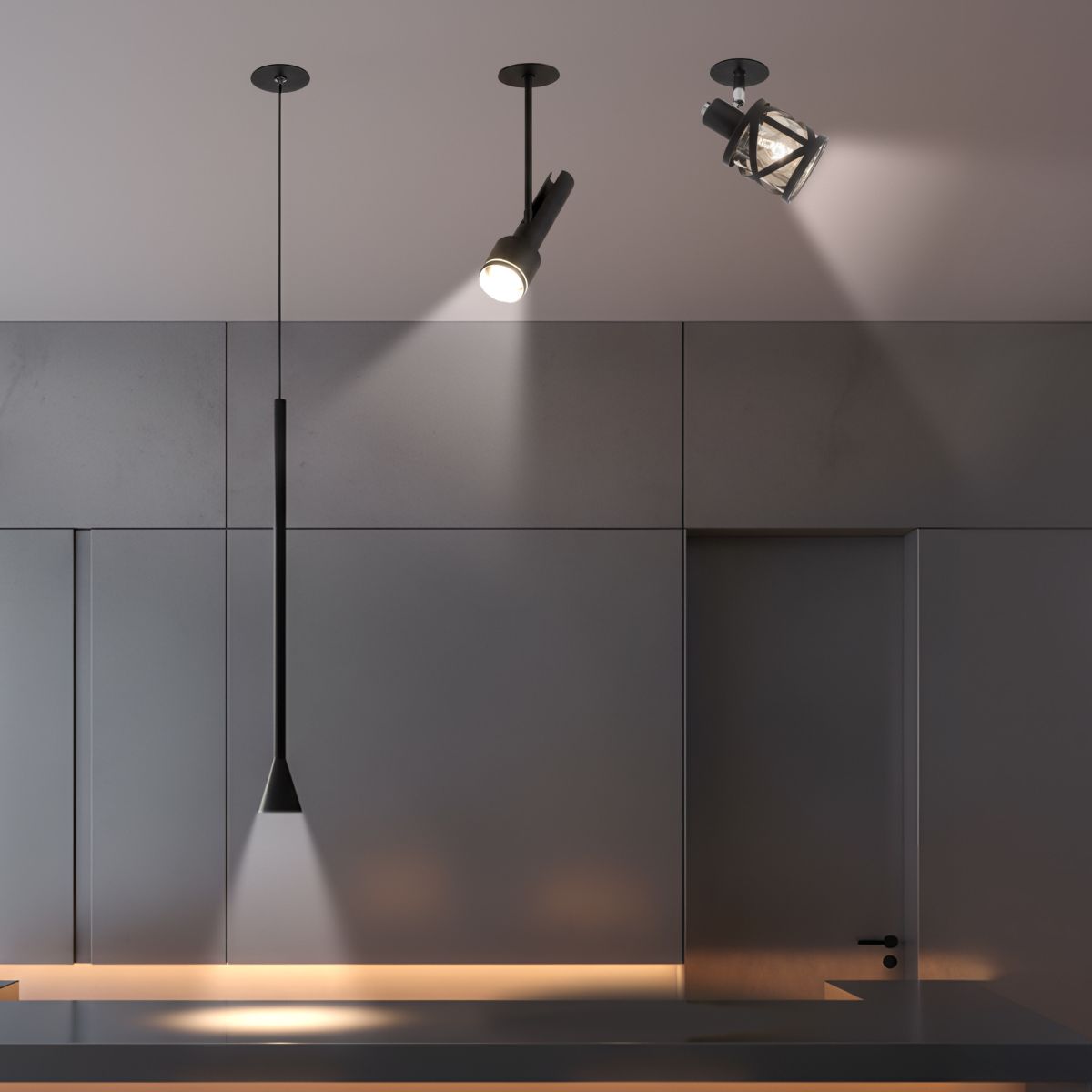 База встраиваемая Citilux BD70BK