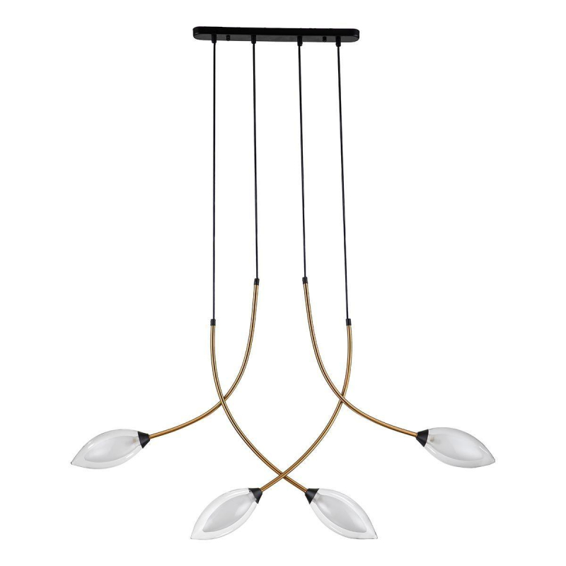 Подвесная люстра Indigo Fiore 13001/4P Black V000141 Подвесная люстра Indigo Fiore 13001/4P Black V000141