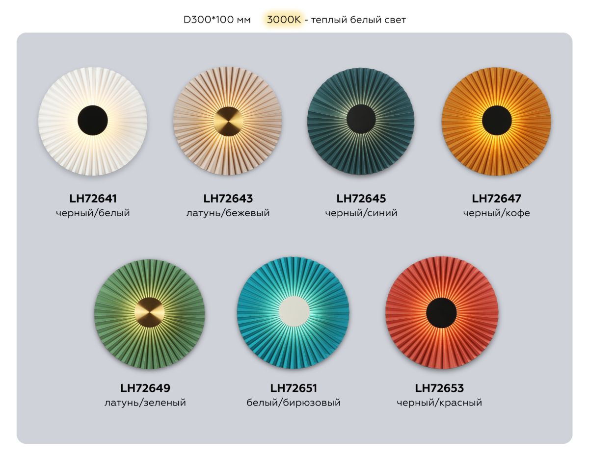 Настенный светильник Ambrella Light High Light Modern LH72647