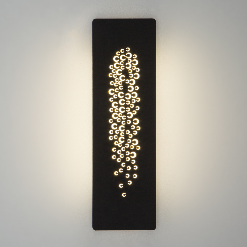 Настенный светодиодный светильник Eurosvet Grape 40149/1 LED черный