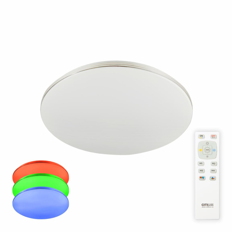 Потолочная светодиодная люстра Citilux Симпла CL714330G Потолочная светодиодная люстра Citilux Симпла CL714330G