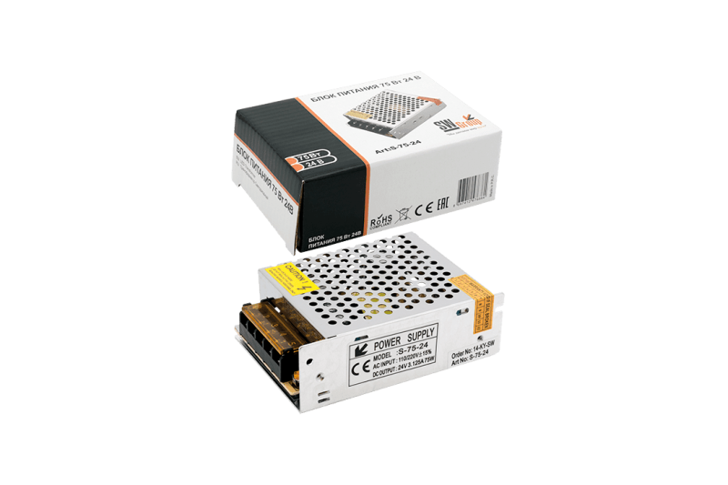 Блок питания SWG S-75-24 000299 Блок питания SWG S-75-24 000299