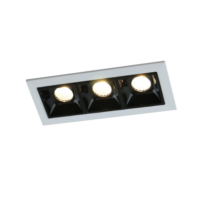 Встраиваемый светодиодный светильник Arte Lamp Grill A3153PL-3BK Встраиваемый светодиодный светильник Arte Lamp Grill A3153PL-3BK