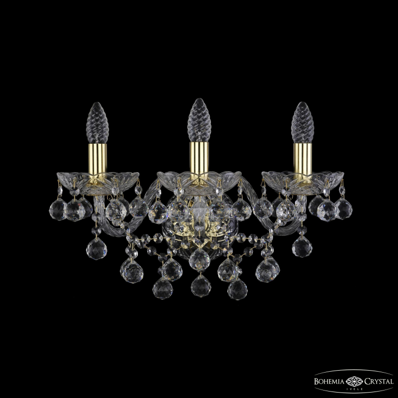 Бра Bohemia Ivele Crystal 1409B/3/160/XL G Бра Bohemia Ivele Crystal 1409B/3/160/XL G
