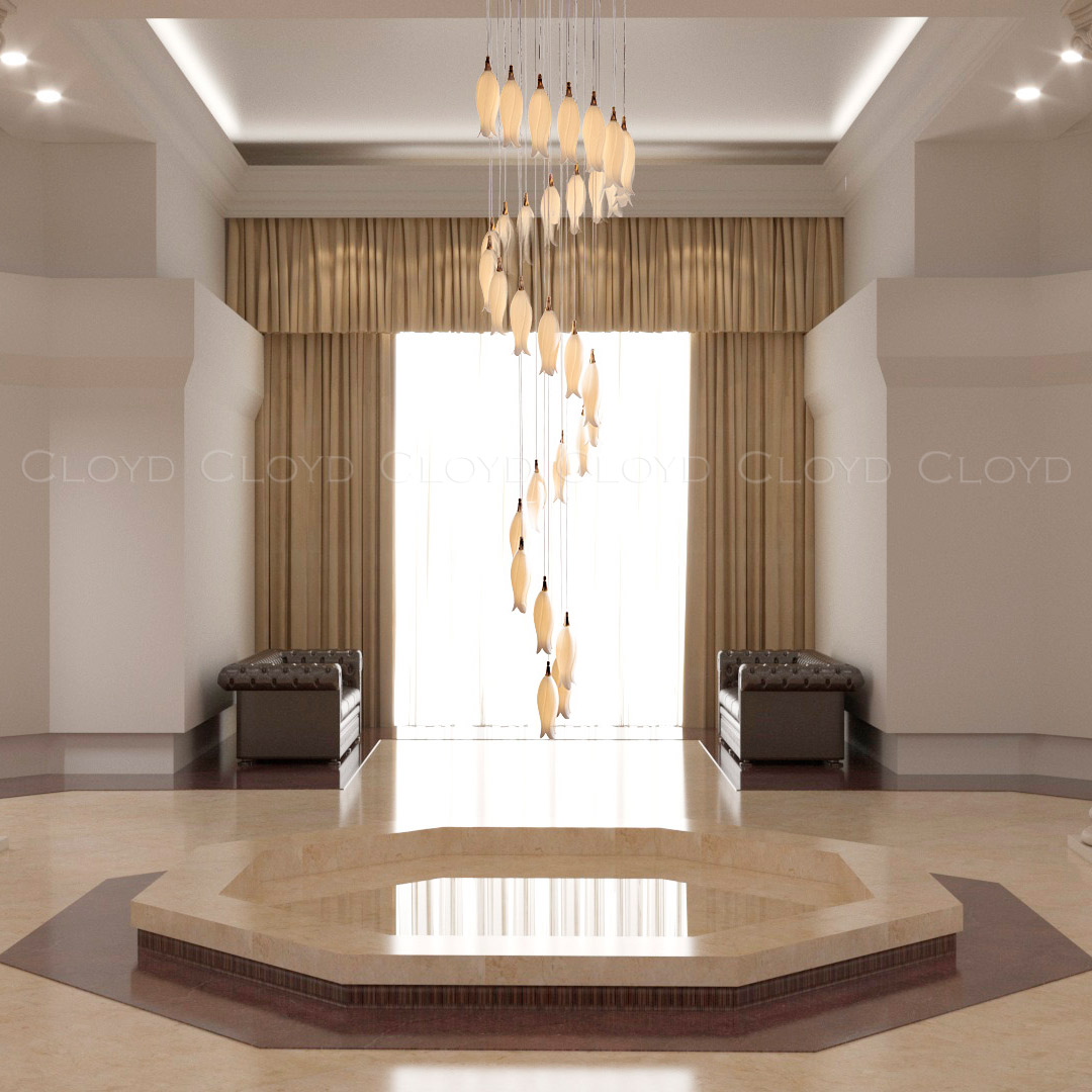 Каскадная люстра Cloyd Argana 10812