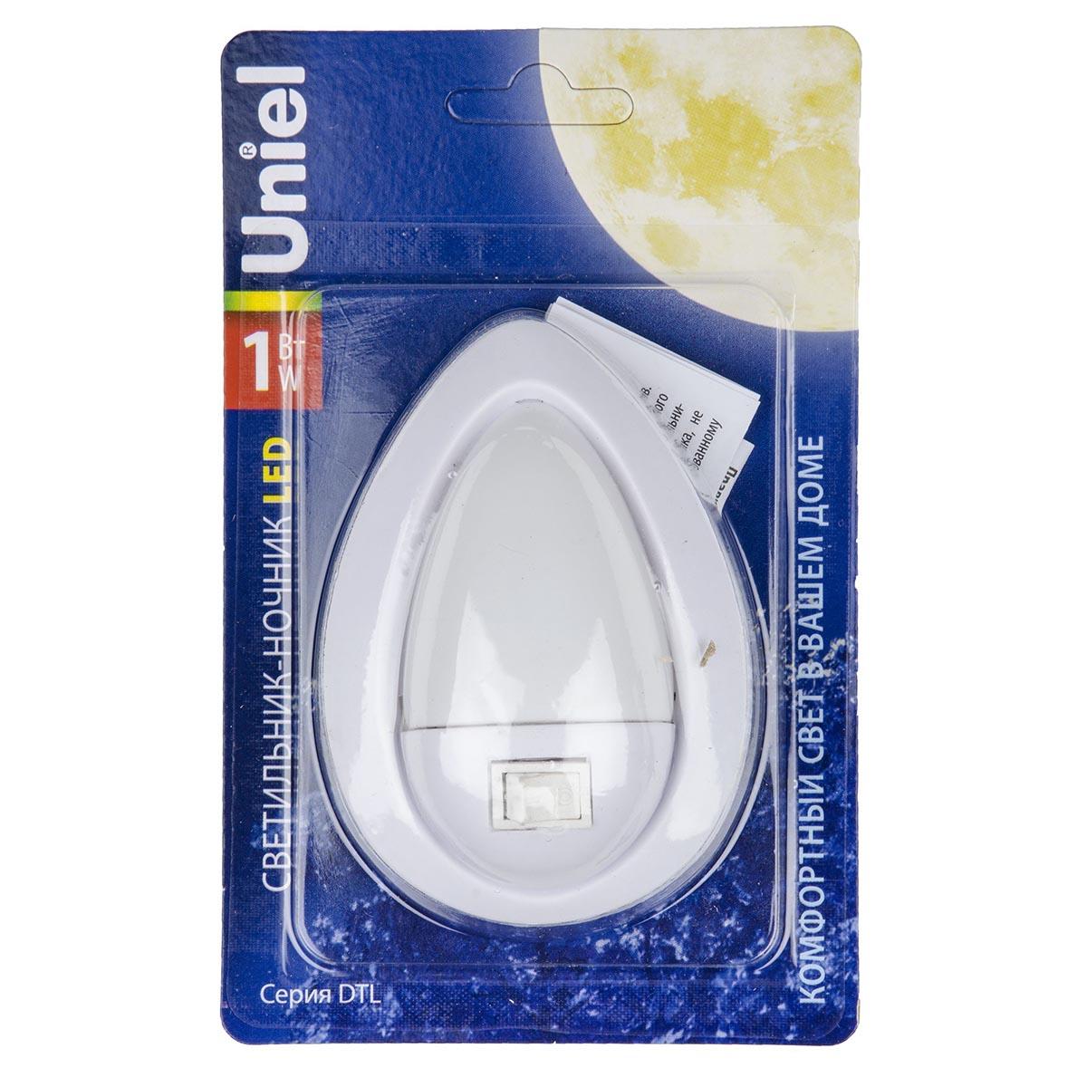 Светильник-ночник Uniel DTL-314 Огонек/White UL-00007047 Светильник-ночник Uniel DTL-314 Огонек/White UL-00007047