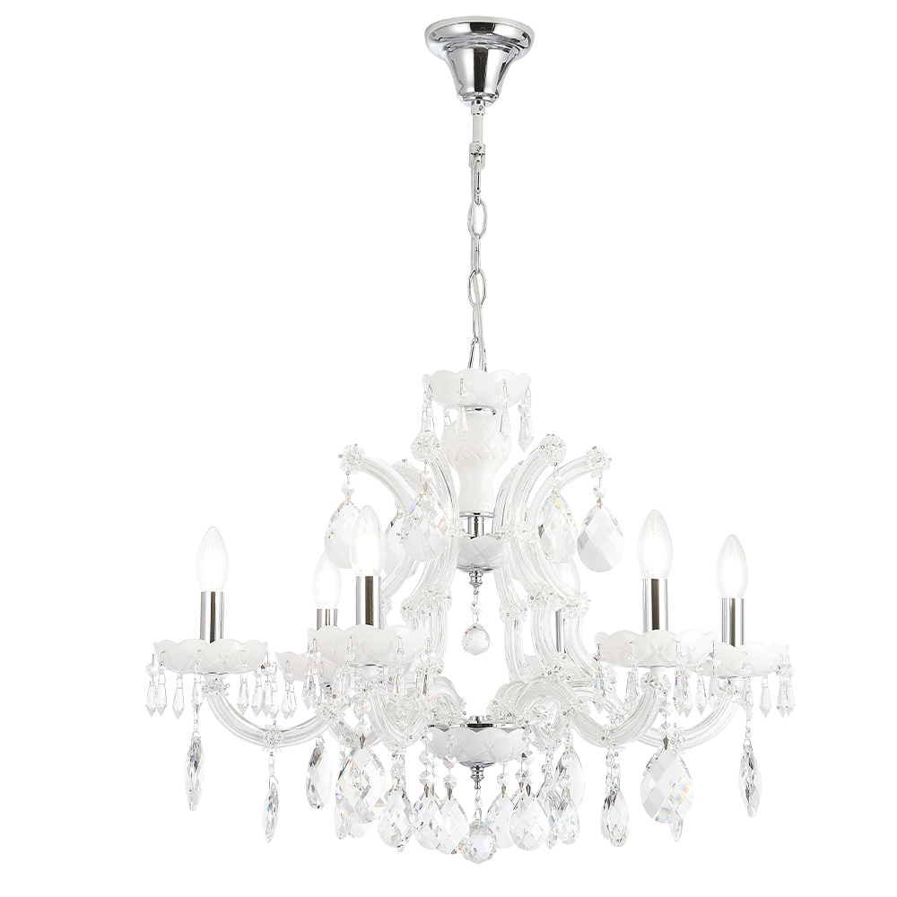 Подвесная люстра Crystal Lux BLANCA re SP6 Подвесная люстра Crystal Lux BLANCA re SP6