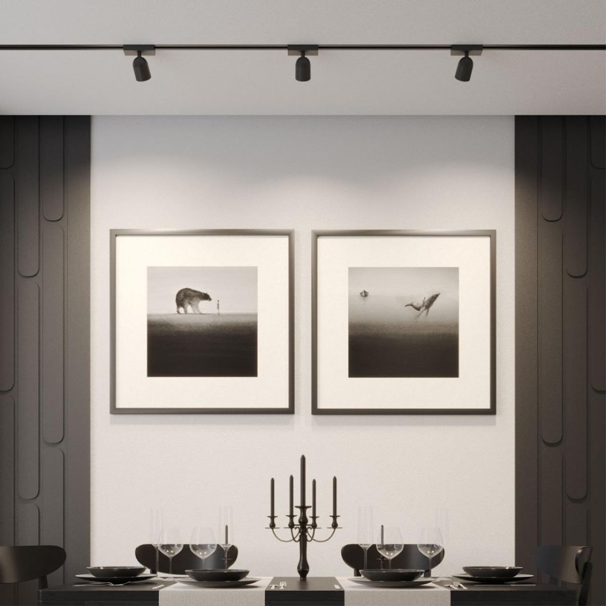 Трековый однофазный светильник Novotech Port Solette 359804