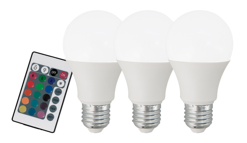 Лампа светодиодная диммируемая Eglo E27 7,5W 3000K груша матовая 10681 Лампа светодиодная диммируемая Eglo E27 7,5W 3000K груша матовая 10681