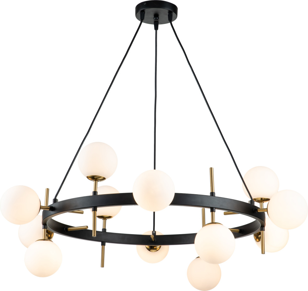 Подвесная люстра Myfar Robert MR2331-12P Подвесная люстра Myfar Robert MR2331-12P