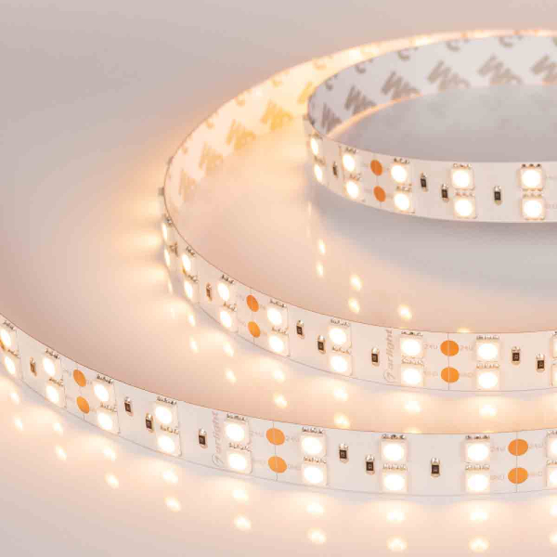 Светодиодная лента Arlight RT-B120-15mm 24V Warm3000 (28.8 W/m, IP20, 5060, 5m) 028654(2) Светодиодная лента Arlight RT-B120-15mm 24V Warm3000 (28.8 W/m, IP20, 5060, 5m) 028654(2)