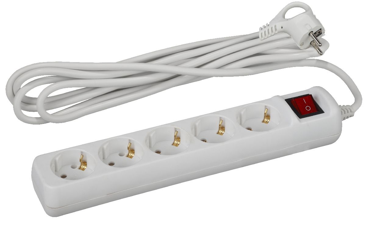 Удлинитель электрический Эра U-5es-3m-3x1 Б0028382