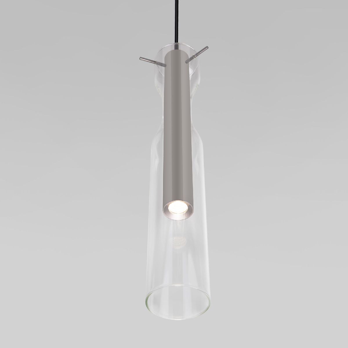 Подвесной светильник Eurosvet Swan 50254/1 LED графит a063279 Подвесной светильник Eurosvet Swan 50254/1 LED графит a063279